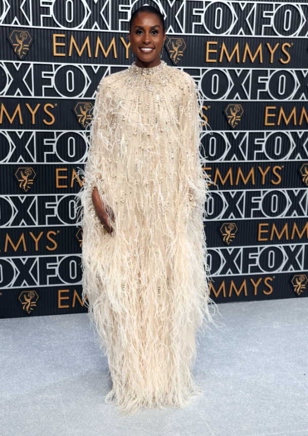 Issa Rae  wore  Pamella Roland @  Emmy Awards 2024