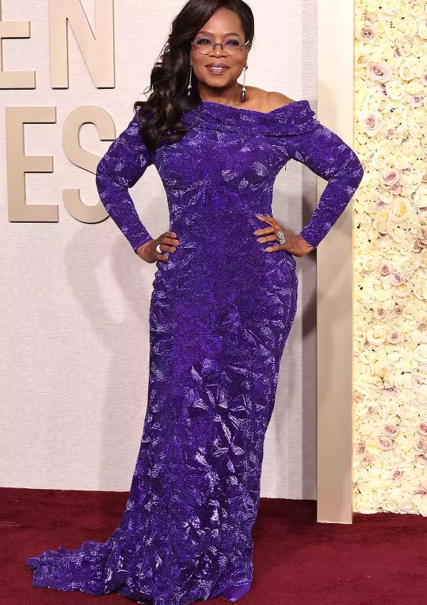 Oprah Winfrey wore Louis Vuitton @ 2024 Golden Globes