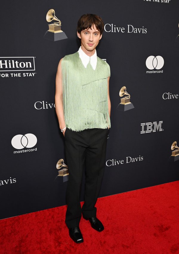 Troye Sivan in PRADA @ Clive Davis pre-Grammy party 2024