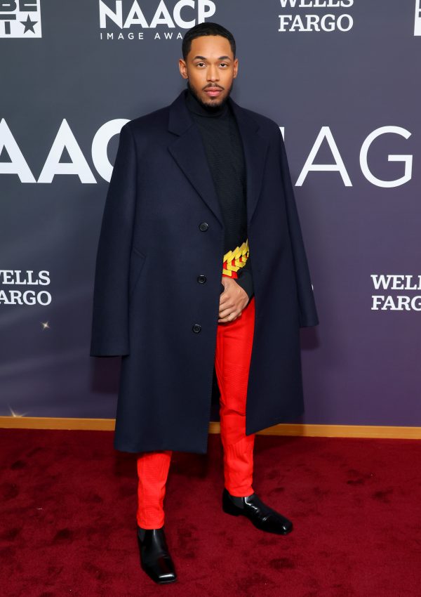 Kelvin Harrison Jr. wore  PRADA  @ NAACP Image Awards 2024