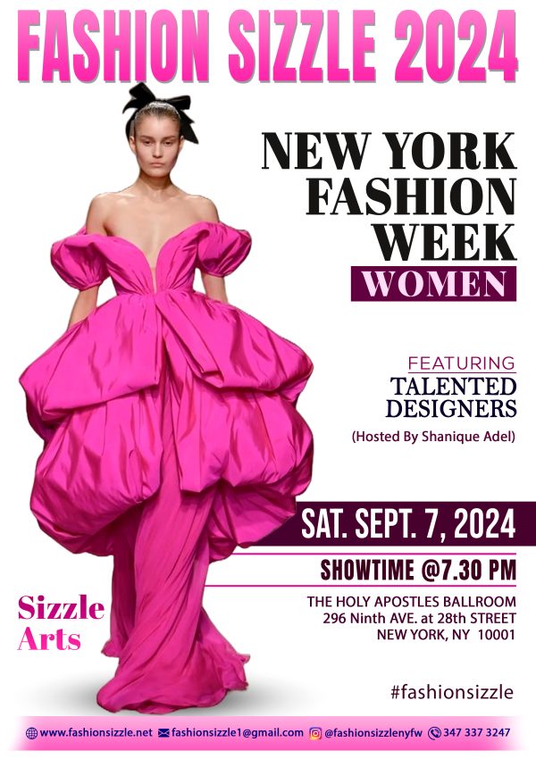 Fashion Sizzle set Host showcase @“New York Fashion Week Spring/Summer 2025