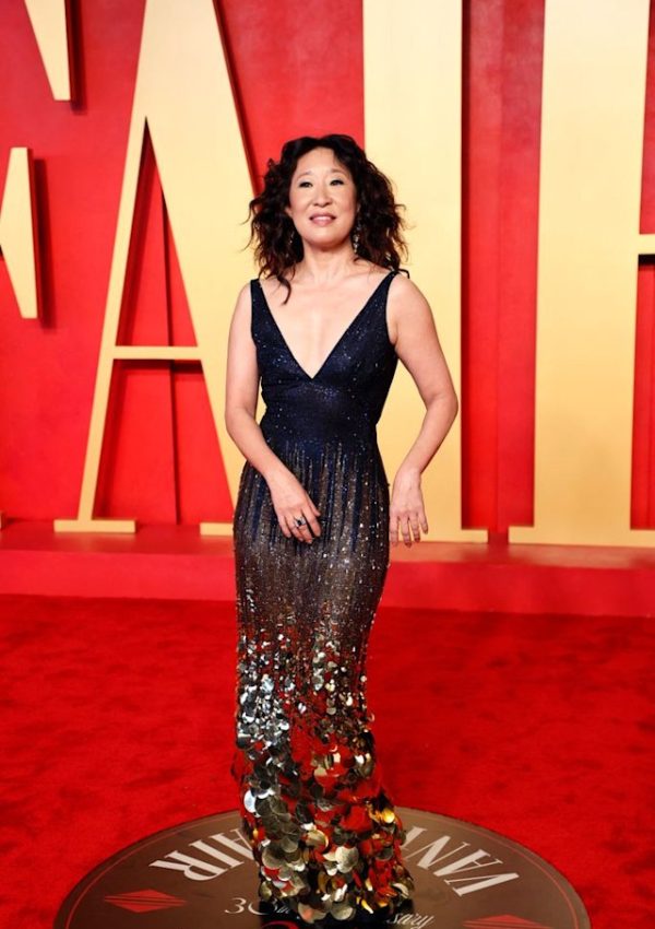 Sandra Oh wore Naeem Khan @ Vanity Fair Oscar Party  2024