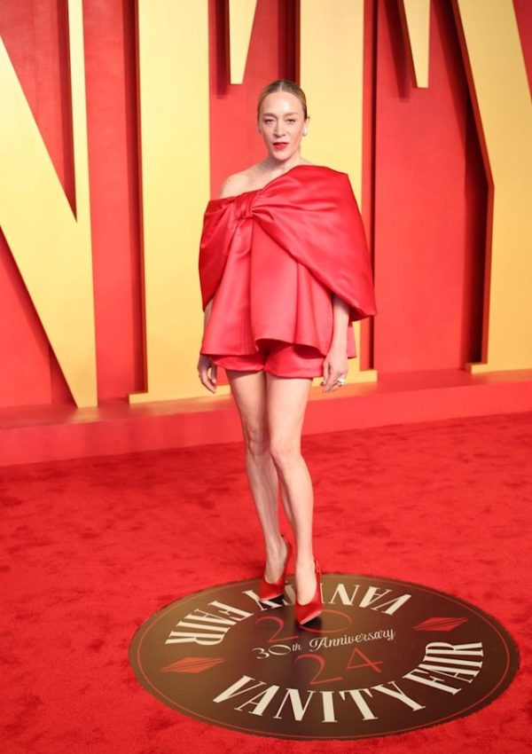 Chloë Sevigny wore Simone Rocha @ Vanity Fair Oscars Party 2024