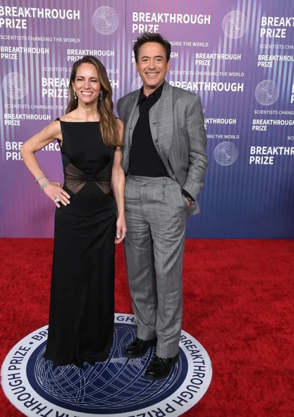 Susan Downey and Robert Downey Jr.  @ Breakthrough Prize Ceremony  2024
