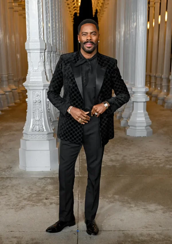 Colman Domingo wore Black  Gucci suit at the 2024 LACMA Art+Film Gala