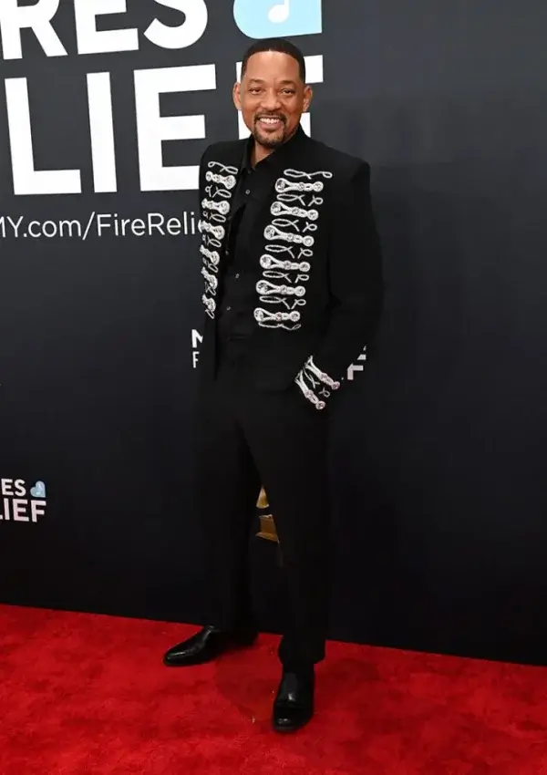 Will Smith wore Balmain @ Grammys 2025