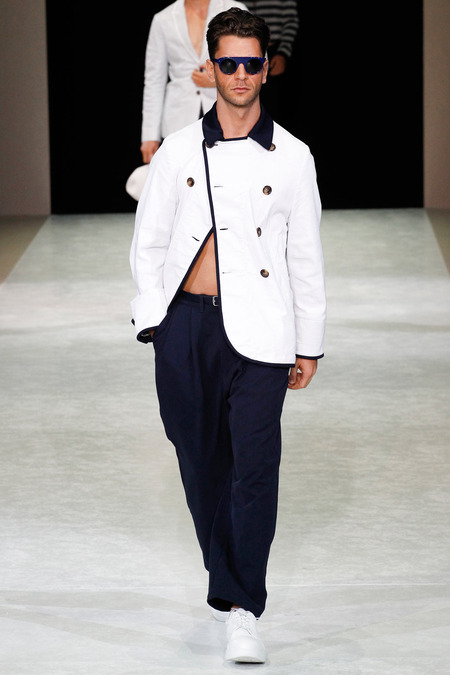 Giorgio Armani Spring 2015 Menswear